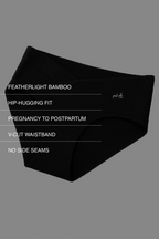 Putchi Comfort-Fit Bamboo Hipster Panty - Black