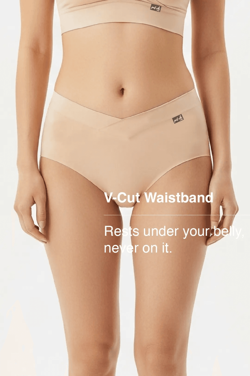 Putchi Comfort-Fit Bamboo Hipster Panty - Skin