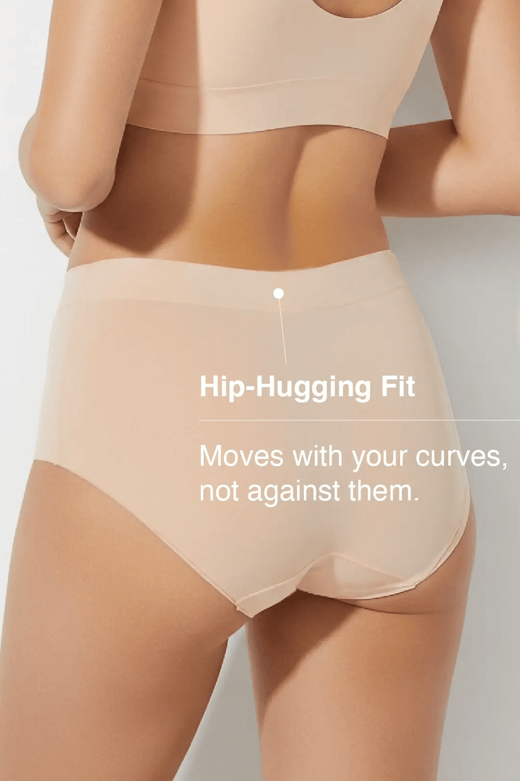 Putchi Comfort-Fit Bamboo Hipster Panty - Skin