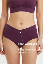 Putchi Comfort-Fit Bamboo Hipster Panty - Purple