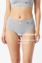 Putchi Comfort-Fit Bamboo Hipster Panty - Gray