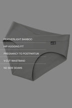 Putchi Comfort-Fit Bamboo Hipster Panty - Gray