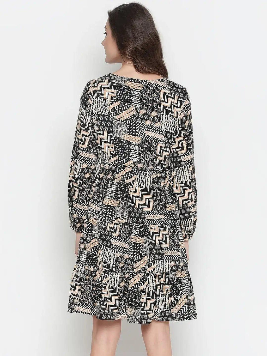 Women's Multicolor Print Maternity Dress