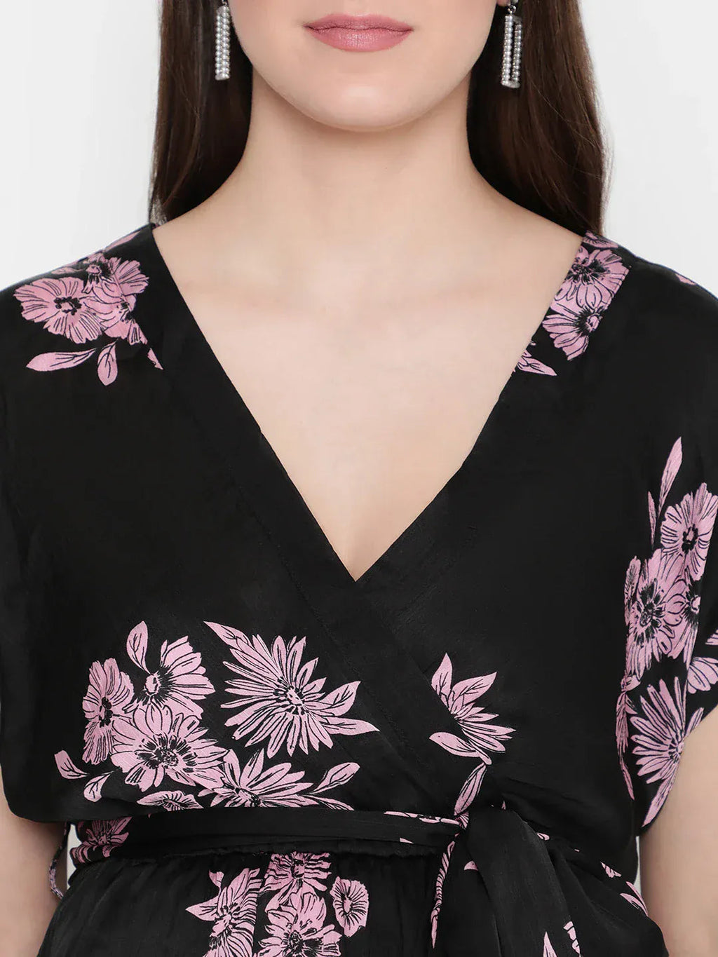 Floral Print Maternity Tunic
