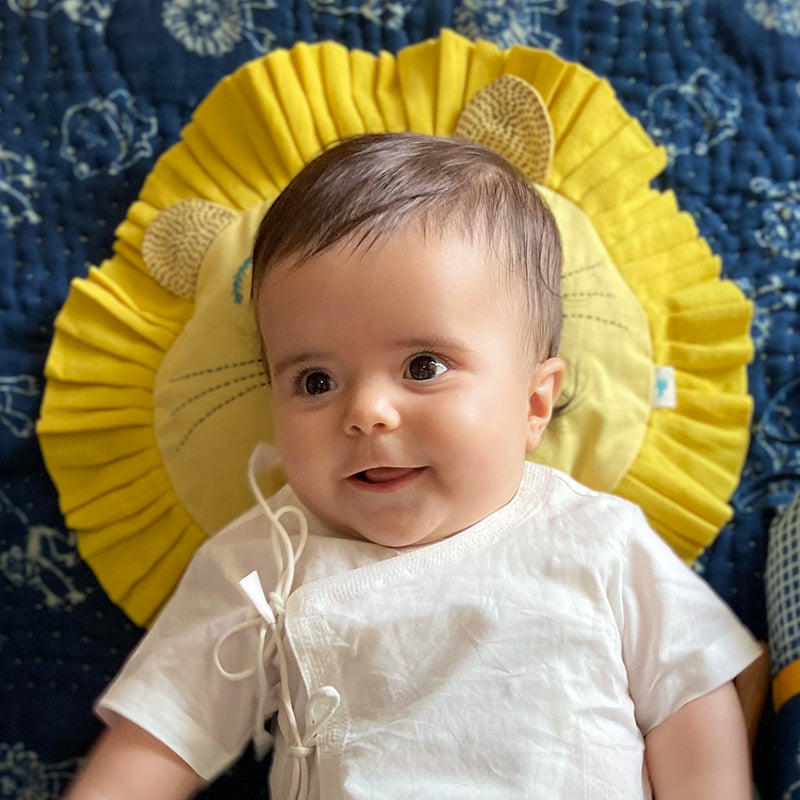 Organic Lion Mustard Seed Pillow