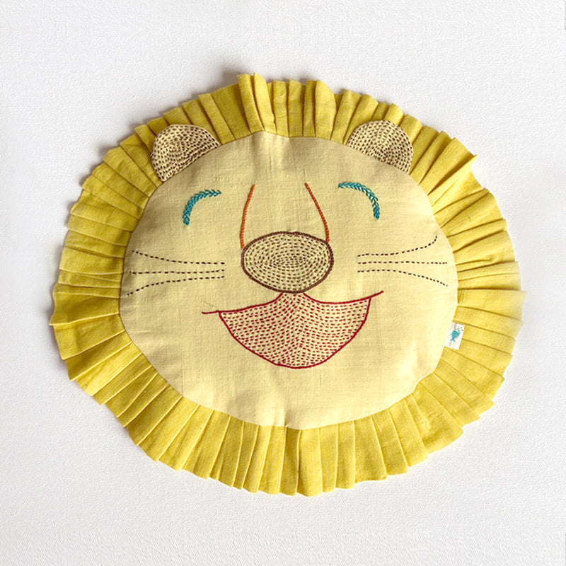 Organic Lion Mustard Seed Pillow