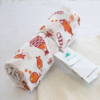 Organic Koi Red Swaddle