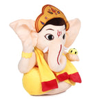 Baby Lord Ganesha Mantra Chanting Musical Soft Plush Toy for Kids (Medium 35 cm)