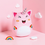 Pink Unicorn Plush Pillow Soft Toy - Iris (Medium 28 cm)