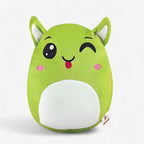 Green Plush Pillow Soft Toy - Vega (Medium 28 cm)