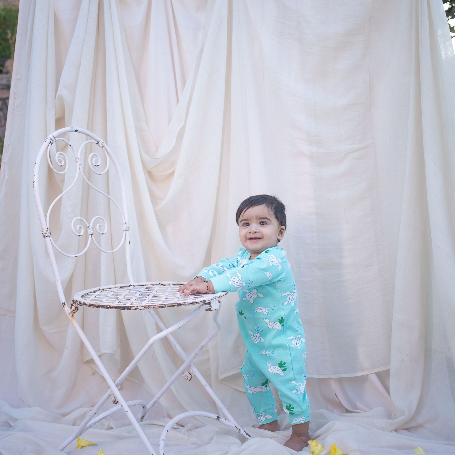 Organic Bodysuit (Turtle Print)