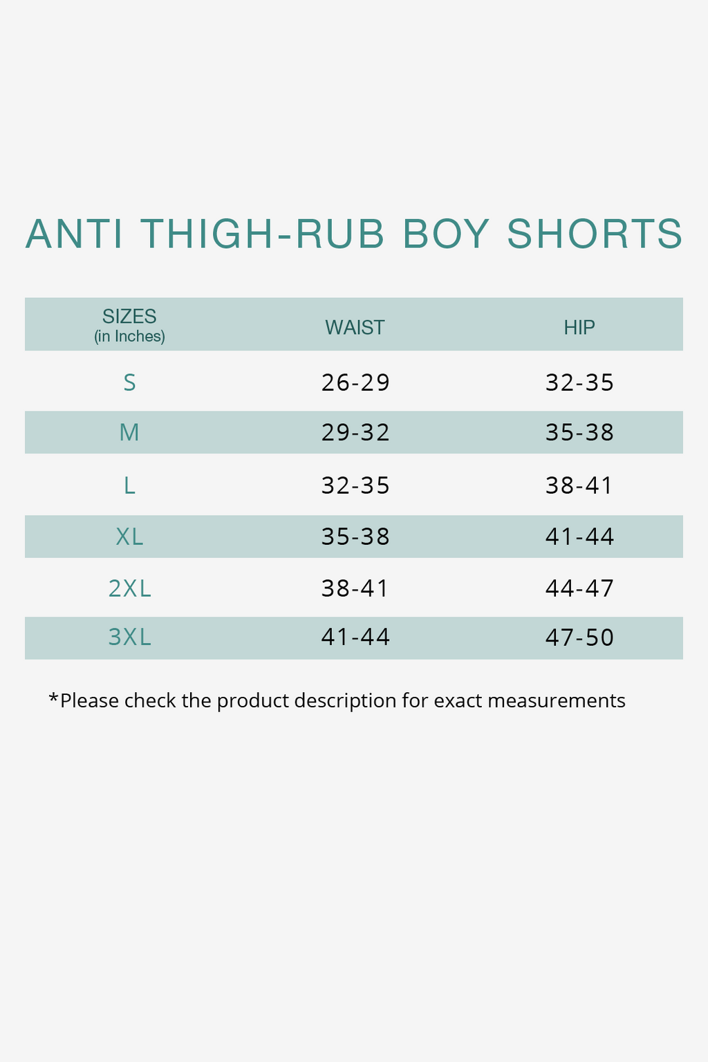 Putchi Anti Thigh-Rub Bamboo Boy Shorts