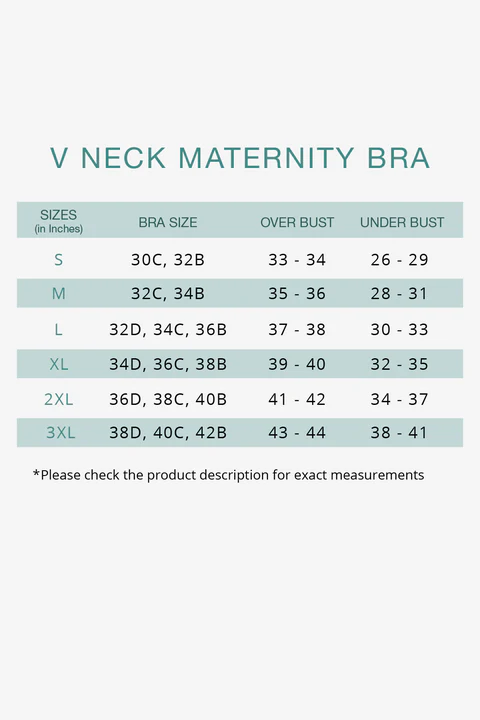 Putchi V Neck Maternity Bra – Soft, Wireless & All-Day Comfort